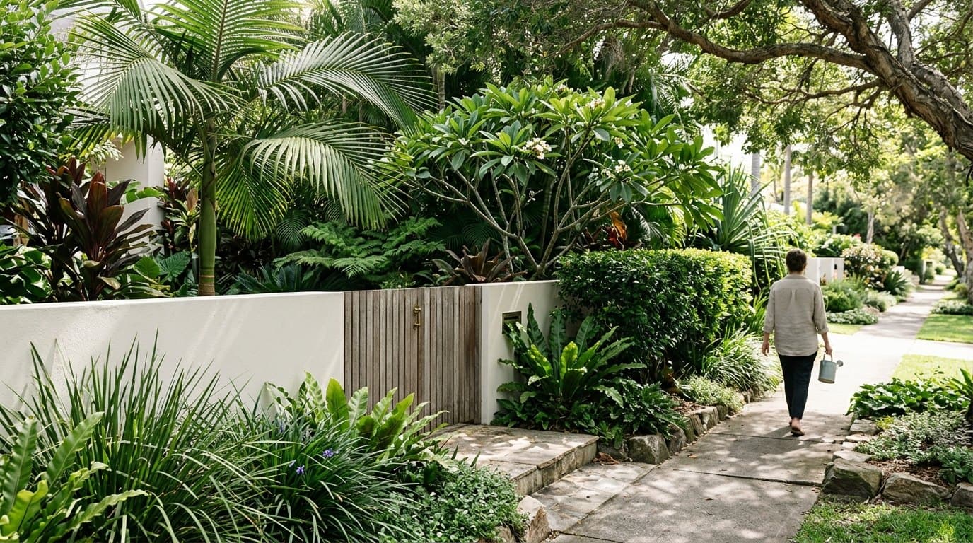 Garden character of Bli Bli on the Sunshine Coast